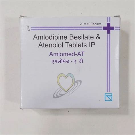 Amlodipine Besilate Atenolol IP Tablet At Rs 300 Box In Ahmedabad ID