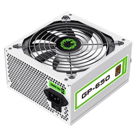 GameMax GP650 White 650W 80 Plus Bronze Power Supply PSU DigiDirect