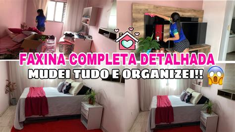 CANSEI FAXINA LIMPEZA E ORGANIZAÇÃO MUDANÇA NO QUARTO FAXINA