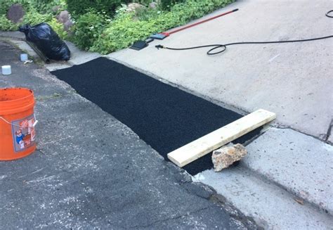 Install A Driveway Curb Ramp Steep Driveway Solutions Curb Ramp