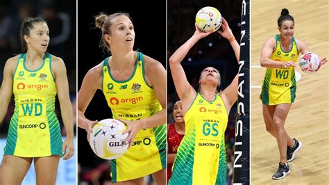 Netball World Cup Diamonds Squad 2023 Australia Team Named Matilda