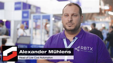 Low Cost Automation Alexander M Hlens Rbtx Motek Internationale