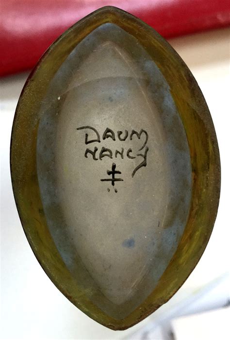 A Primer On Daum Nancy Signatures Philip Chasen Antiques