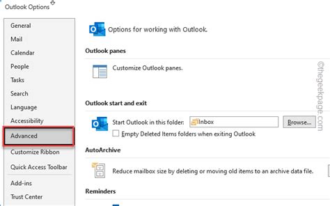 How To Move Navigation Bar In Outlook Back To Bottom In Ms 365