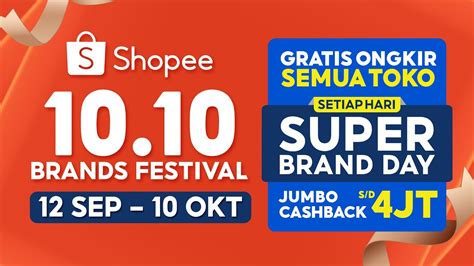 Setiap Hari Super Brand Day Di Shopee Brands Festival Sep