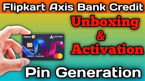 Flipkart Axis Bank Credit Card Unboxing L Flipkart Credit Card Unboxing