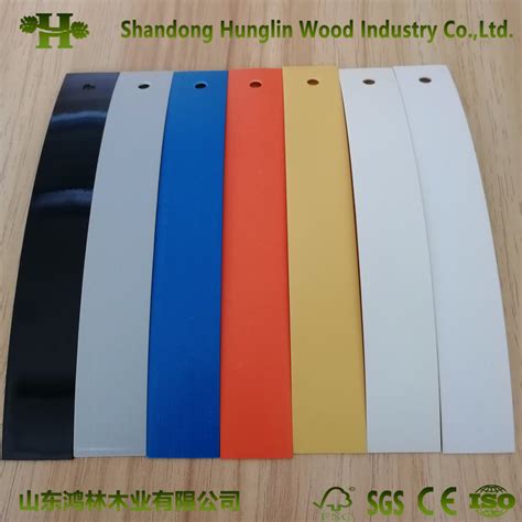 Customized Design PVC Edge Banding Strips Tape Trim Lipping ABS Edge