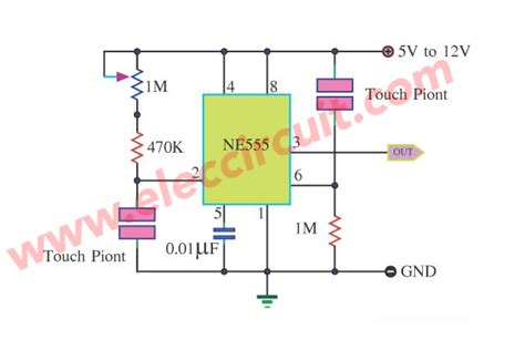 8 Simple Touch Switch Circuit Projects