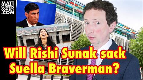 Will Rishi Sunak Sack Suella Braverman YouTube