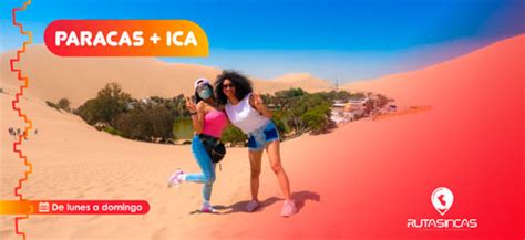 Entradas FULL DAY PARACAS ICA CON RUTAS INCAS TRANSPORTE