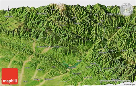 Satellite 3D Map of Chamba