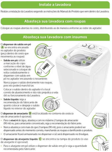 Como Usar Lavadora De Roupas Consul Kg Cwc Eletro Home