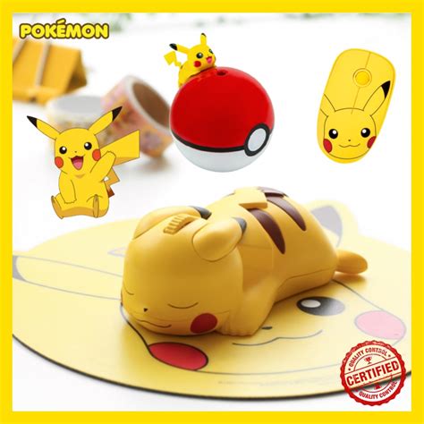 [POKEMON] Pikachu Wireless mouse & Mini Humidifier pikachu / pikachu ...