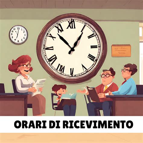 Orari Di Ricevimento Docenti Istituto Comprensivo Cairoli