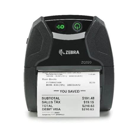 Zebra ZQ320 Direct Thermal Label Printer ZQ32 A0E02TE 00 Printer Base