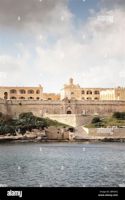 Sea View Of Fort Manoel On Manoel Island In Malta Stock Photo Alamy