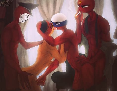 Rule 34 4boys Anal Cigarette Countryhumans Eyewear Foursome French Kissing From Behind