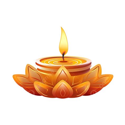 Happy Diwali Celebration Festival Card With Two Diya Diwali Wishes