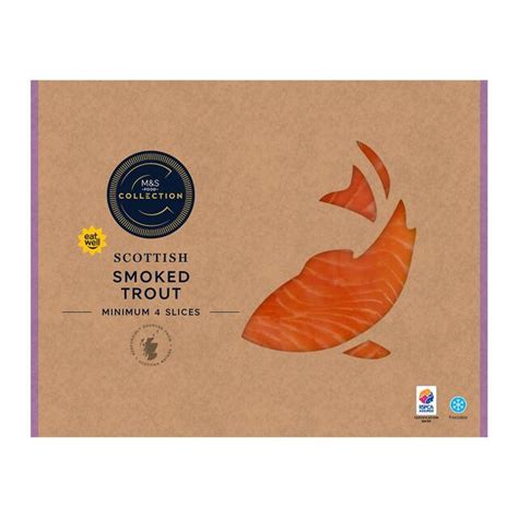 Mands Collection Kiln Smoked Trout Ocado