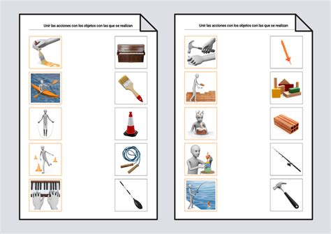 Acciones Y Objetos 2 Vocabulario Soyvisual