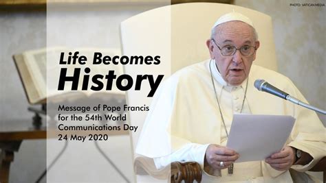 Full text: Pope Francis’ message for World Communications Day 2020 ...