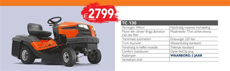 Husqvarna TC 130 Tuintractor