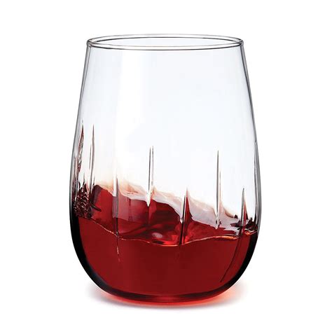 Stemless Aerating Wine Glasses - Set of 4 | Glassware | UncommonGoods