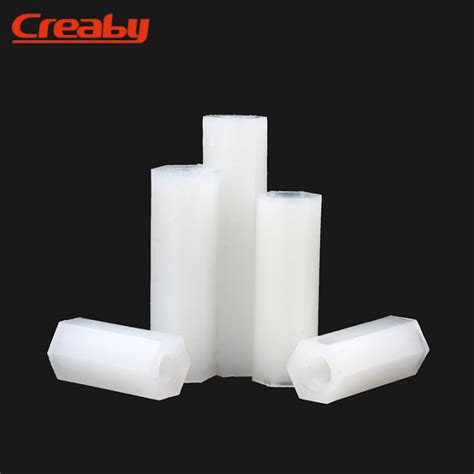 Double Nylon Hexagonal Column Isolation Column Plastic Insulation