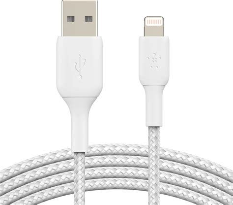 Belkin Cable Lightning Trenzado Boost Charge Lightning A USB Para