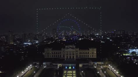 200 Drones no Show de 200 anos de Independência do Brasil Reabertura