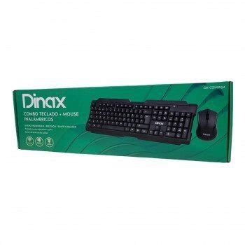 COMBO TECLADO MOUSE INALAMBRICOS DINAX DXCOMW54 EL MONITOR