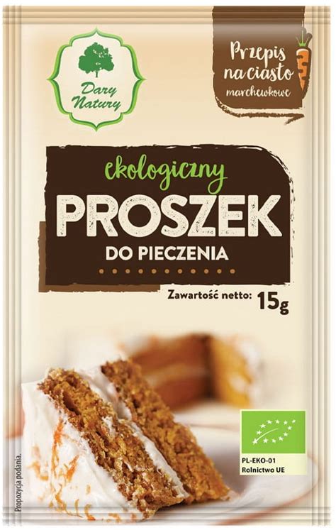 Proszek Do Pieczenia BIO 15g Dary Natury Delikatesy Z Natury