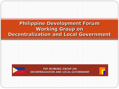 DILG Presentation - Philippines Development Forum