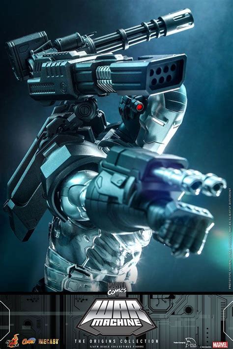 Action Figure Máquina de Combate War Machine Homem De Ferro Marvel