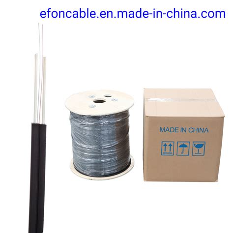 Made In China Ftth Self Supported Flat Drop Cable Aerial With Frp