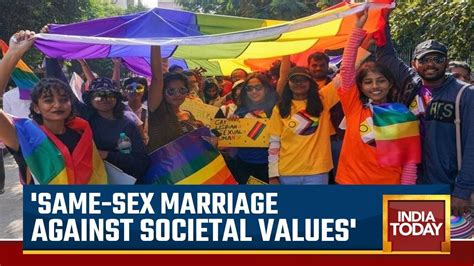 SC Hearing Same Sex Marriage Plea India Government Opposes Recognising Same Sex Marriage YouTube