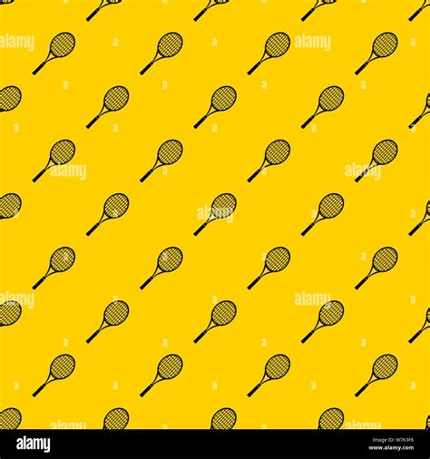 Tennis Racket Pattern Vector Stock Vector Image And Art Alamy