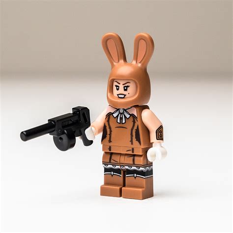 LEGO DC Minifigure March Harriet W Tommy Gun Coltlbm17 Stand 7101