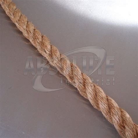 Natural Manila Fibre Traditional Rope Three Strand Grade Rope