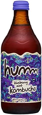 Amazon Humm Kombucha Blueberry Mint 14 Ounce Pack Of 12