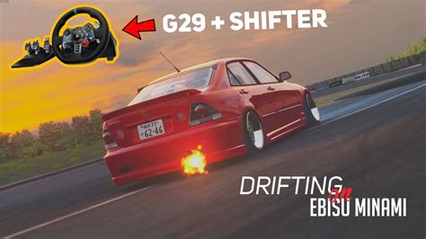 Is300 Drifting On Ebisu Minami Steering Wheel And Shifter Assetto Corsa Youtube