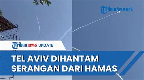 Hamas Kembali Serang Israel Ledakan Dan Sirine Peringatan Udara