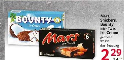 Mars Snickers Bounty Oder Twix Ice Cream Angebot Bei Selgros