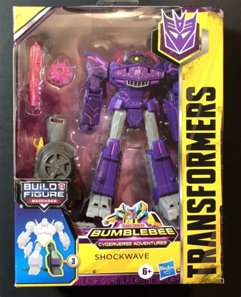 Transformers Bumblebee Cyberverse Adventures Deluxe Class Shockwave