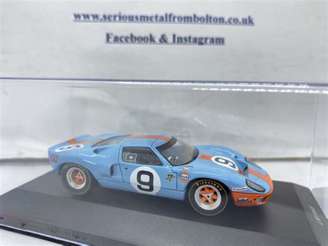 Ixo Lm1968 Ford Gt40 Mk1 Winner Le Mans 1968 9 Bianchi Rodriguez 143