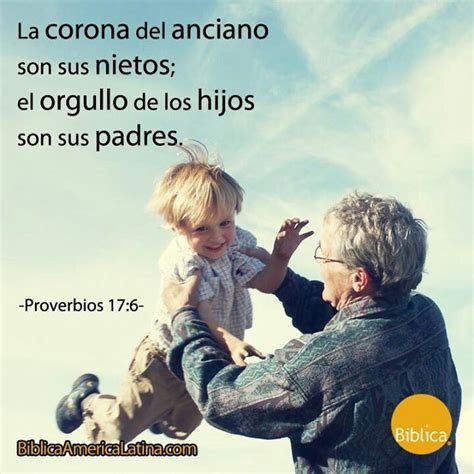 Proverbios Corona De Los Viejos Son Los Nietos Y La Honra De Los