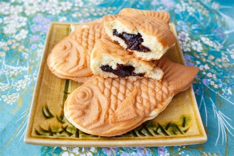 G Teau En Forme De Poissons Traditionnel Japonais Taiyaki Image Stock