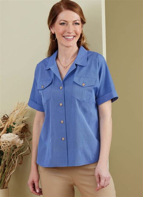 Butterick Sewing Pattern B6898 Misses Top Sewdirect