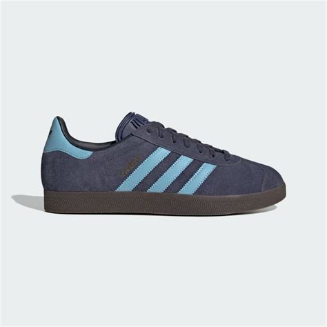 Adidas Gazelle Shoes Blue Unisex Lifestyle Adidas US