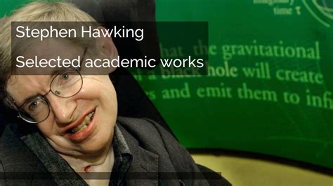 Stephen Hawking Publications Popular Books A Brief History Of